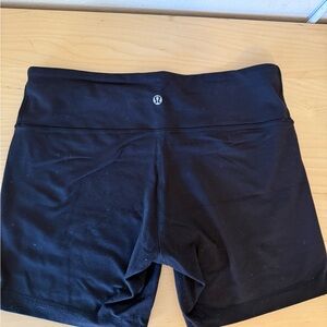 lululemon athletica Women's Black Bike Shorts